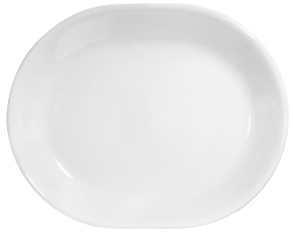 מגש אובלי 31 ס"מ, Winter Frost White