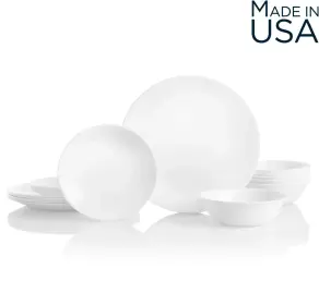 סט 12 חלקים, Winter Frost White