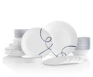 סט צלחות 66 חלקים, Lia