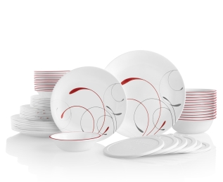 סט צלחות 66 חלקים, Splendor