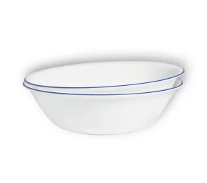 מארז 2 קערות 1 ליטר פס כחול