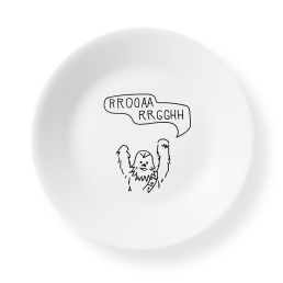 צלחת עוגה 17 ס"מ, Star Wars Rrooaa