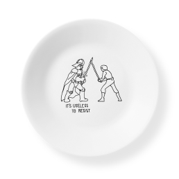 צלחת עוגה 17 ס"מ, Star Wars Resist