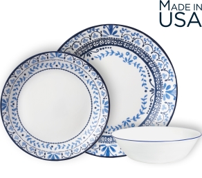 סט צלחות 12 חלקים, Portofino