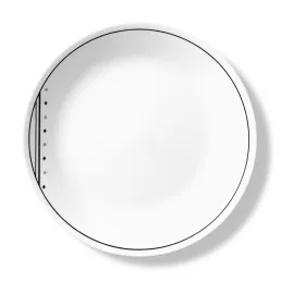 צלחת מנה ראשונה 21.5 ס"מ, Fusion Charcoal