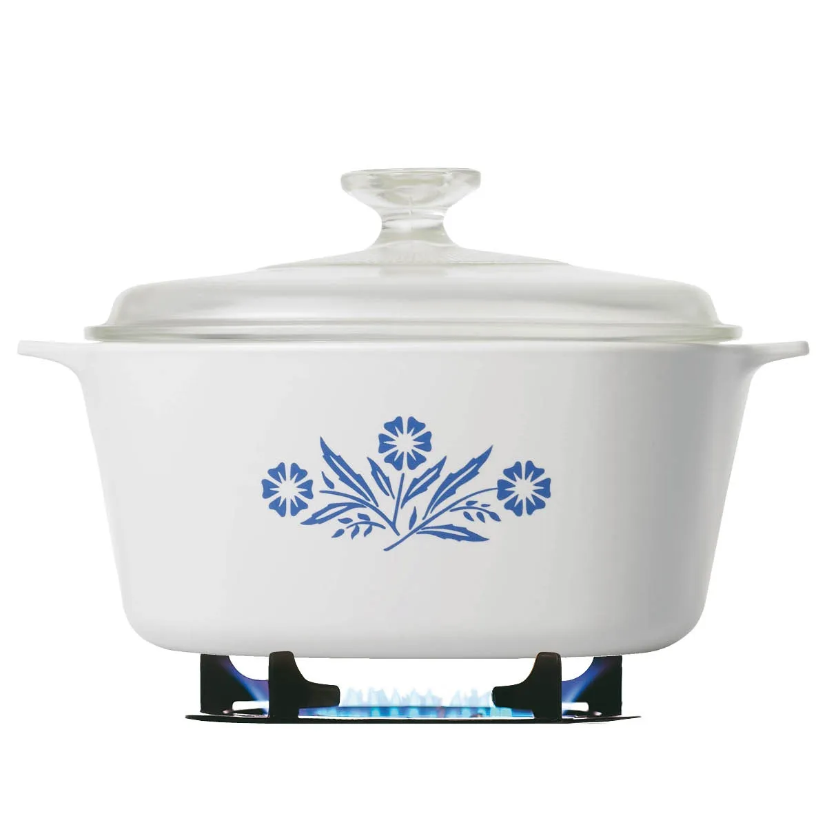 סיר מרובע 5 ל' + מכסה זכוכית 13