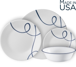 סט צלחות 24 חלקים, Lia