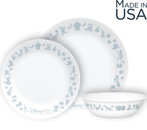 סט צלחות 12 חלקים, Disney Commemorative