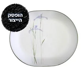 מגש אובלי 31 ס"מ, Iris