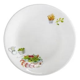 צלחת מנה ראשונה 21.5 ס"מ, Organic Recipe