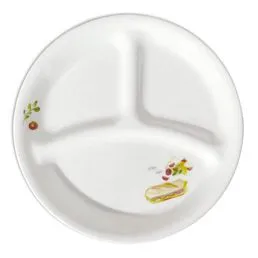 צלחת מחולקת 21.5 ס"מ, Organic Recipe