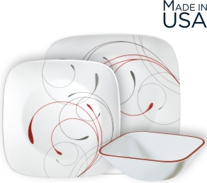 סט קורנינג לבן