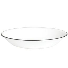 צלחת פסטה פס שחור | קורל מבית קורנינג