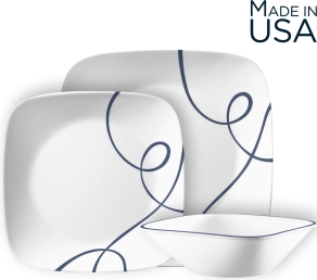 סט קורנינג לבן