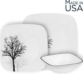 סט קורנינג לבן