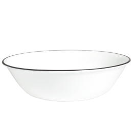 קערת סלט 1 ליטר פס שחור | קורל מבית קורנינג