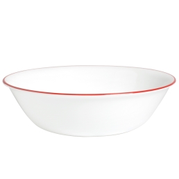 קערת סלט 1 ל' פס אדום