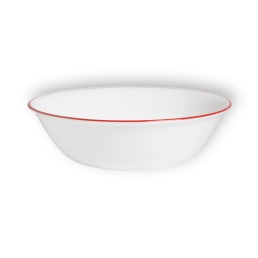 קערת הגשה לסלט 1 ל', פס אדום