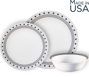 סט קורנינג לבן