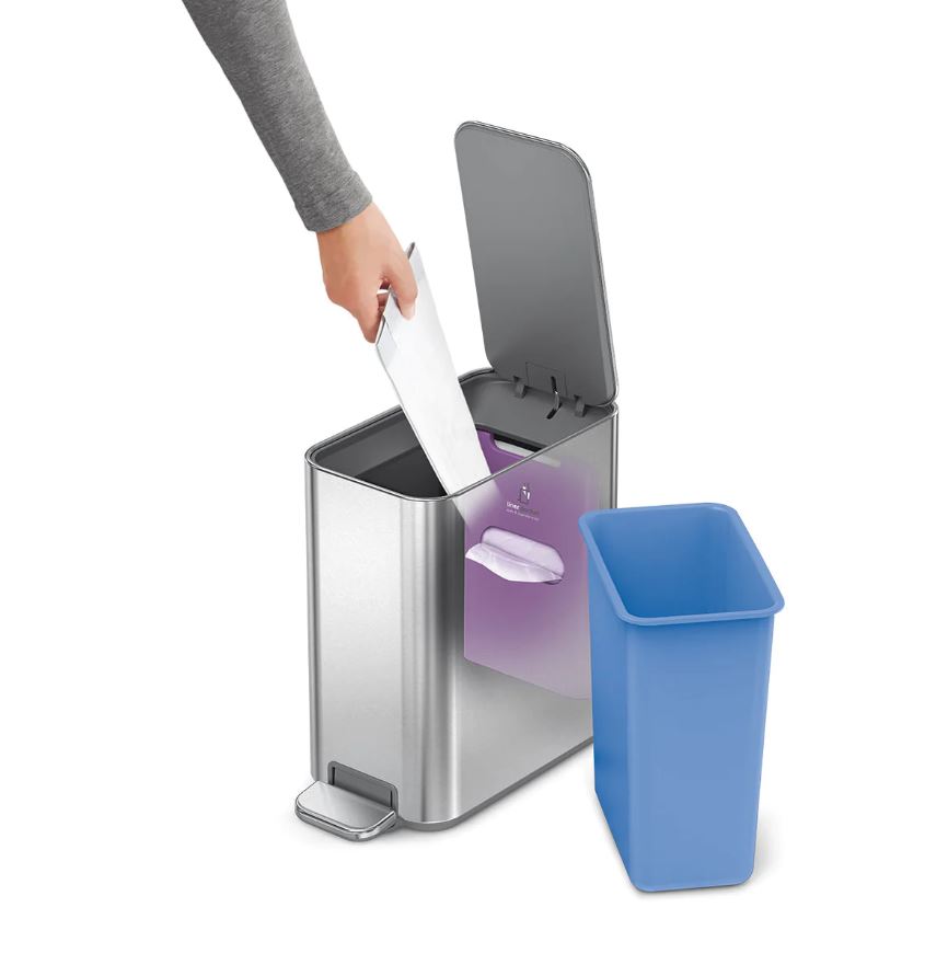 פח דוושה מלבני מאט 5 ל'