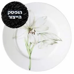 מנה עיקרית 27 ס"מ, White Flower