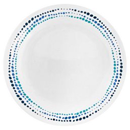 צלחת עוגה, דגם אושן בלוס, צלחות קורל מבית קורנינג