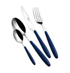 סט סכו"ם 24 חל' כחול דגם Aurora