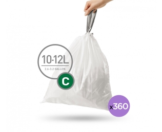 מארז שנתי 360 שקיות מסוג C, לפח 10 ל'