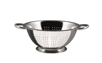 מסננת נירוסטה עם רגל 24 ס"מ