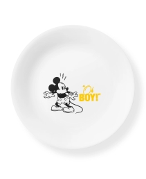 צלחת מנה ראשונה 21.5 ס"מ, Mickey צהוב