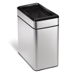 פח מלבני פתוח נירוסטה מאט 10 ל'