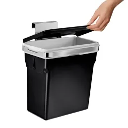 פח נתלה על דלת הארון, שחור 10 ל'