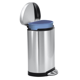 פח דוושה חצי עגול נירוסטה 10 ליטר סימפלהיומן