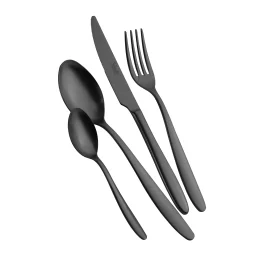 סט סכו"ם 24 חל' Fast שחור