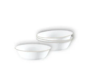 מארז 4 בול מרק 532 מ"ל, פס בגוון מוקה