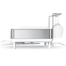 מתקן לייבוש כלים סטנדרט נירוסטה לבן