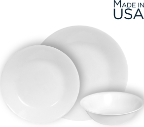 סט קורנינג לבן