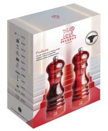 מארז מתנה: זוג מטחנות מלח+פלפל 18 ס"מ Podium