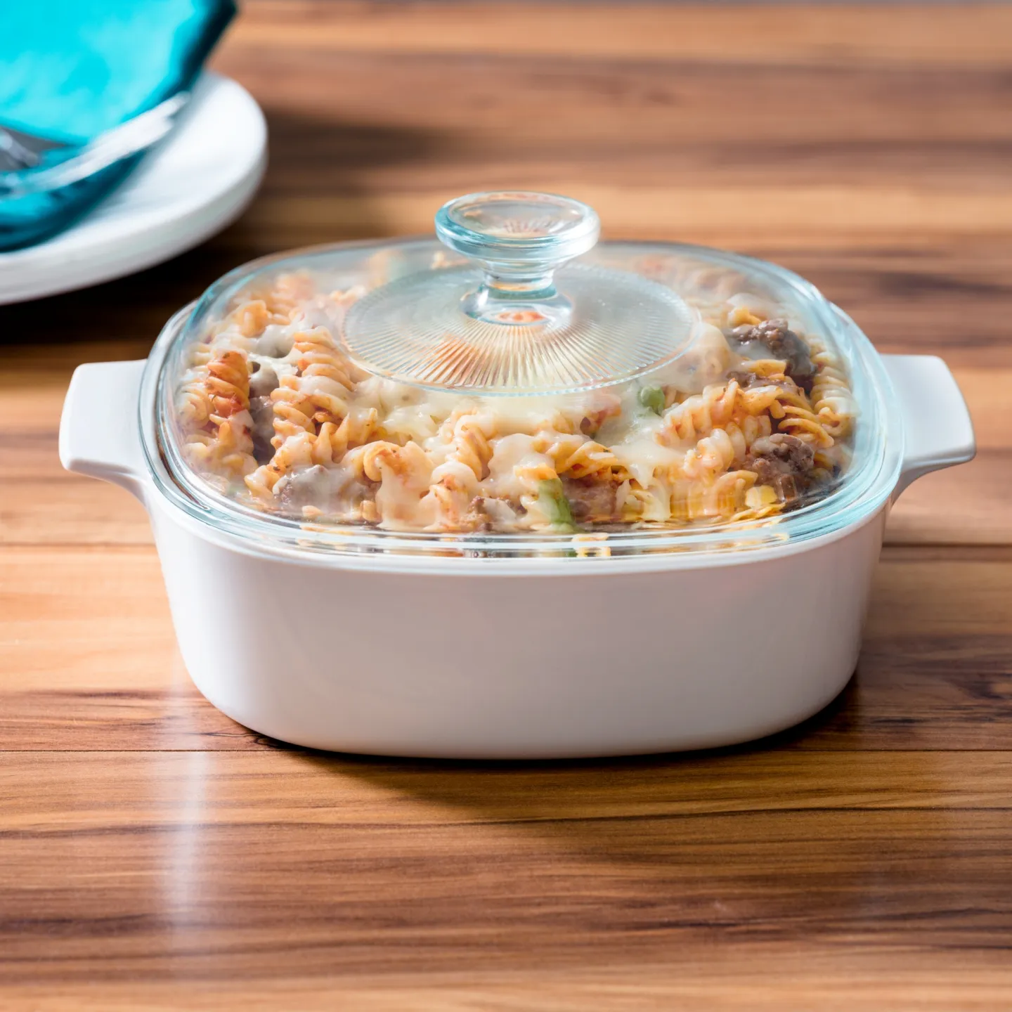 סיר מרובע 2 ל' + מכסה זכוכית 13