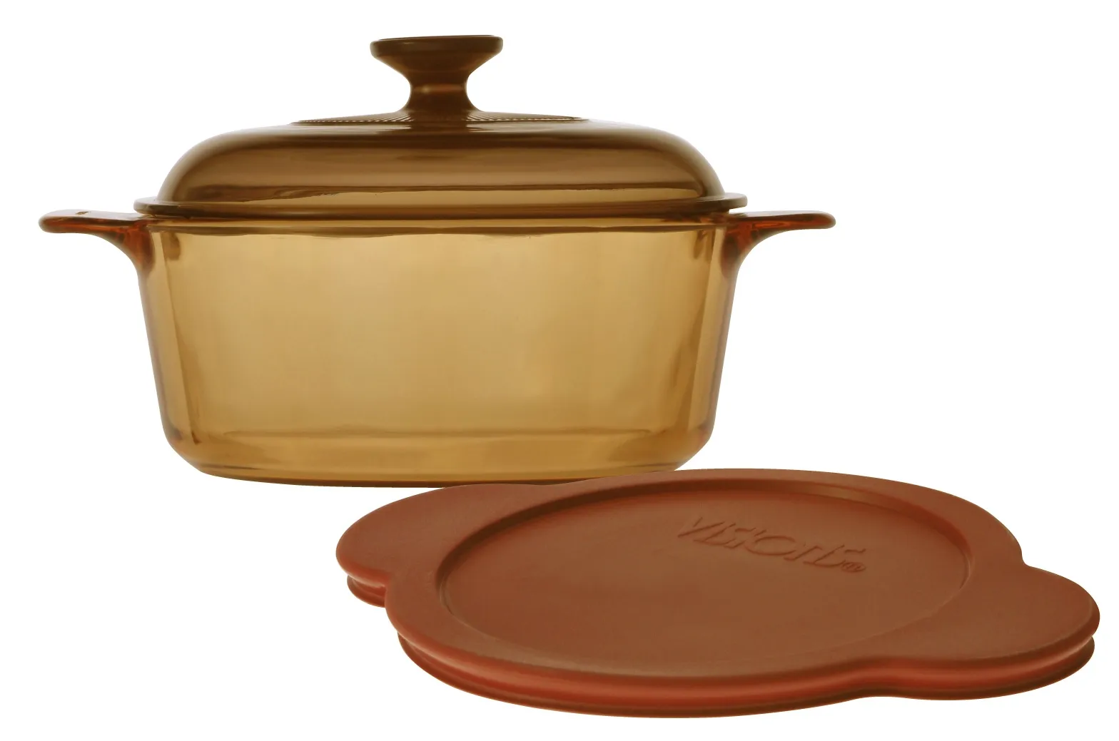 סיר זכוכית 2.2 ל' + מכסה זכוכית ופלסטיק 13