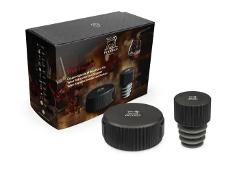 מארז מתנה: חותכן+סוגר יין Wine Essential