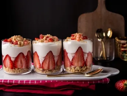 מוס תותים וקצפת מווושלם