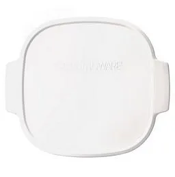 מכסה פלסטיק לסיר זכוכית מרובע 1.5 ל'