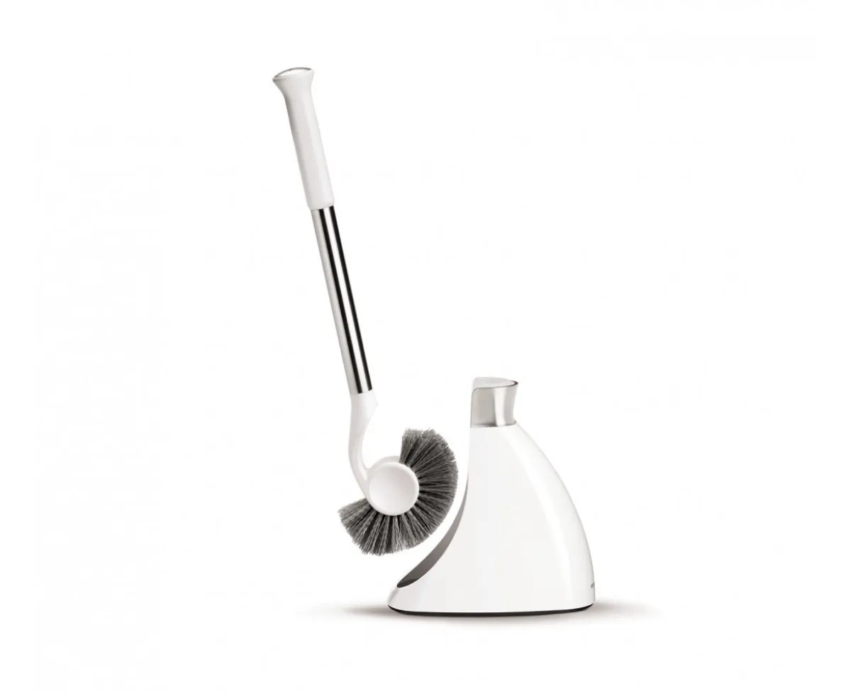 מברשת מגנטית לניקוי שירותים לבנה 13