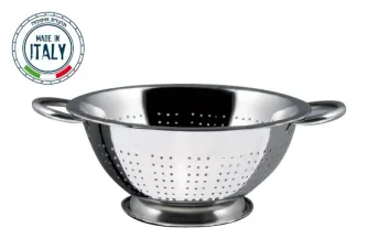 מסננת נירוסטה עם רגל 28 ס"מ