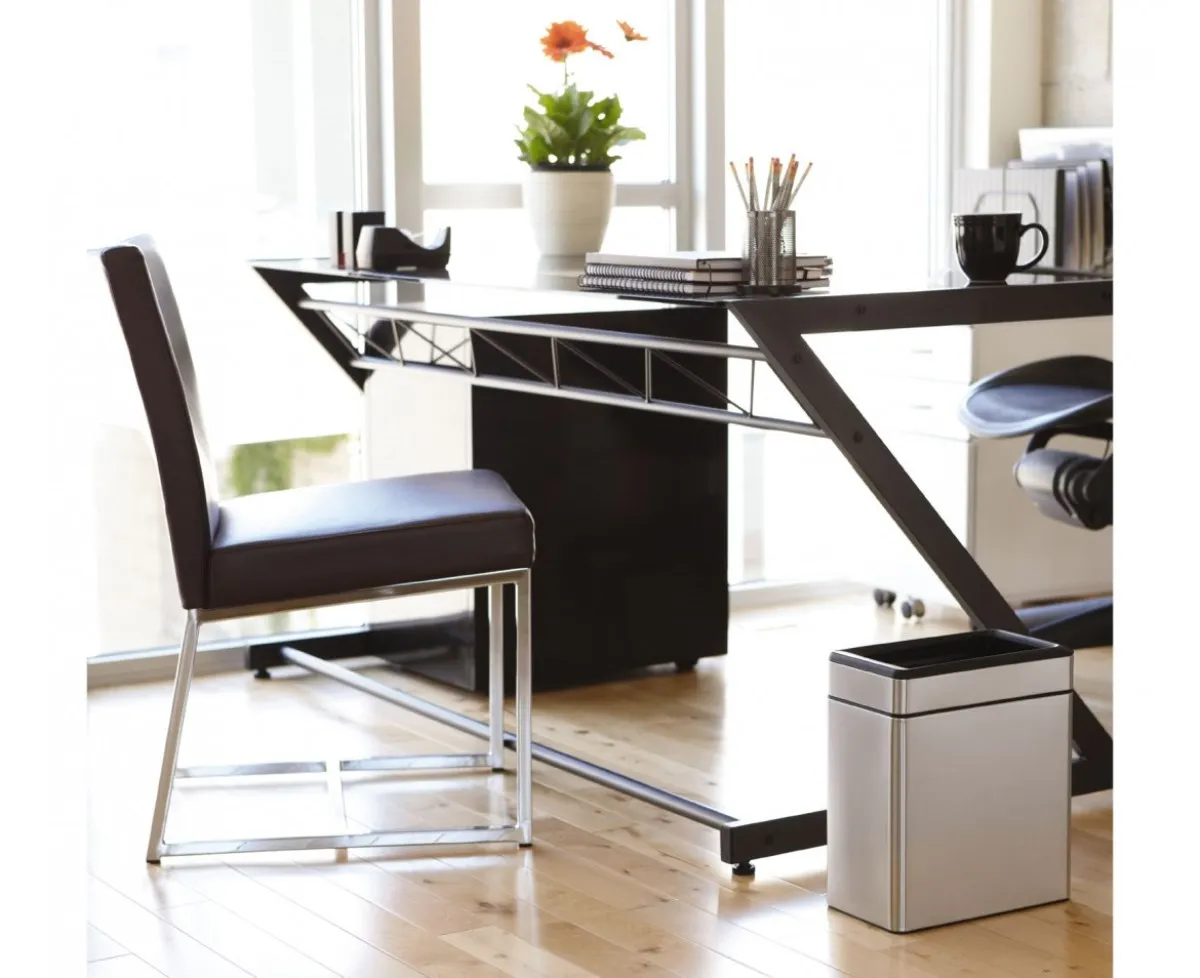 פח מלבני פתוח נירוסטה מאט 10 ל' 13