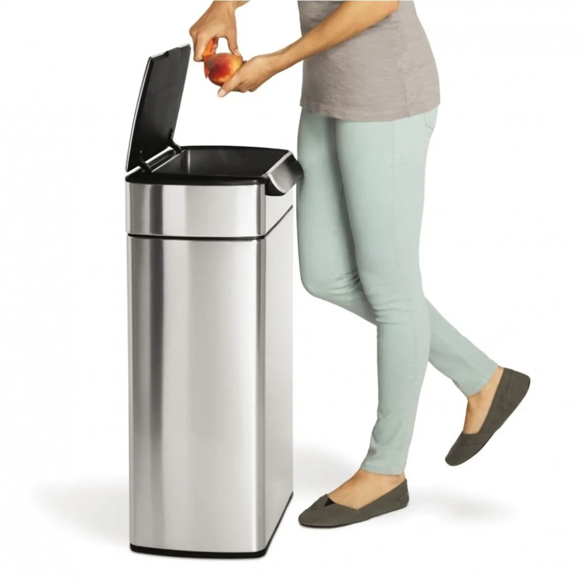 פח טאץ' בר מלבני נירוסטה 40 ל' 13