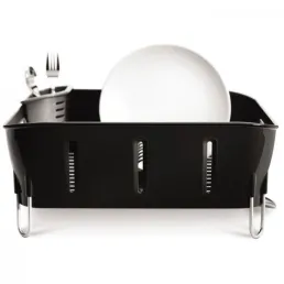 מתקן לייבוש כלים קומפקט שחור