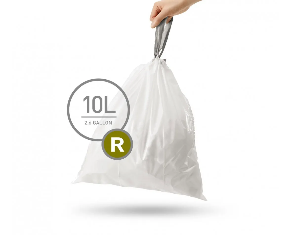 60 שקיות R לפח 10 ל' 13