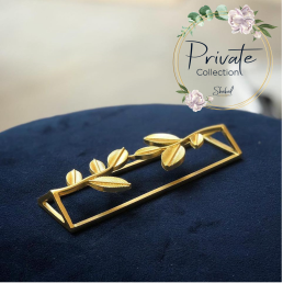 חבק מפיות Leaf גולד